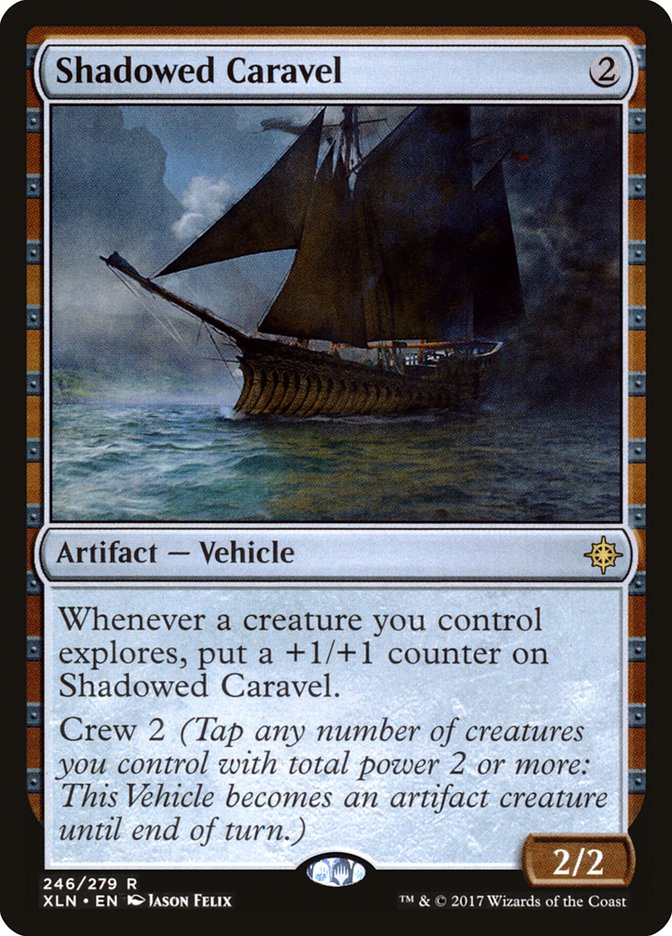 Shadowed Caravel 246/279 (Ixalan)  - Foil