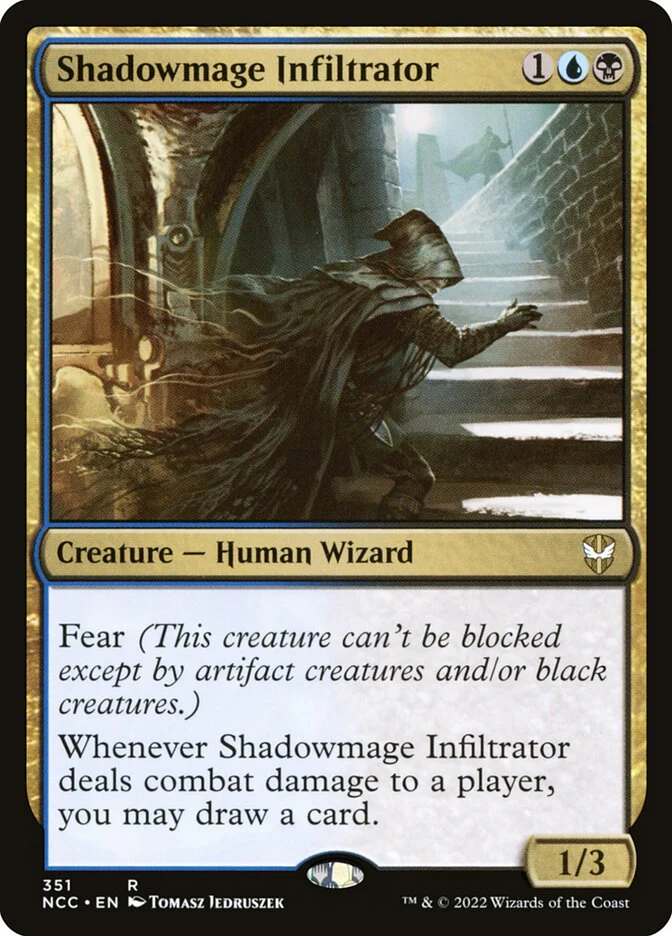 Shadowmage Infiltrator 351/93 (Commander: Streets of New Capenna)