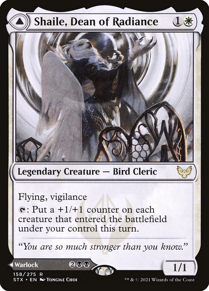 Shaile, Dean of Radiance // Embrose, Dean of Shadow 158/275 (Strixhaven: School of Mages)