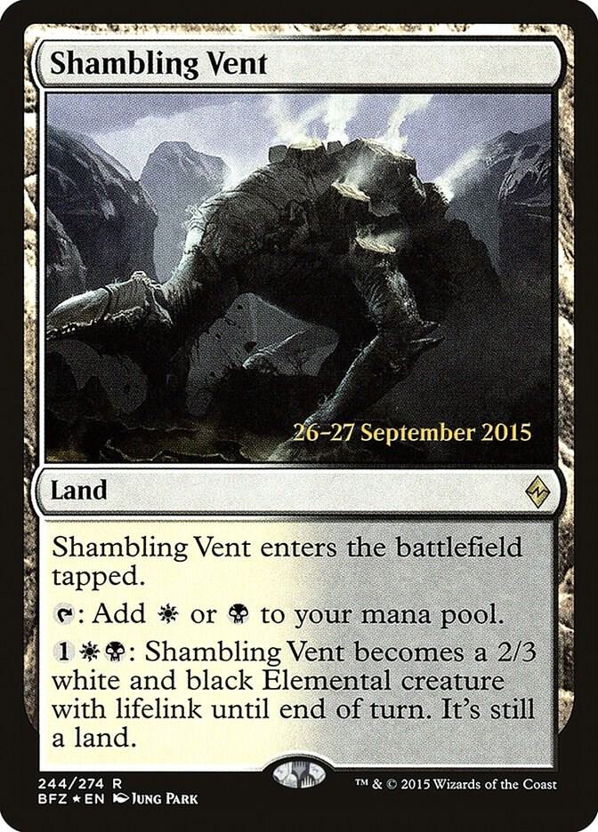 Shambling Vent 244s/90 (Prerelease Cards)  - Foil