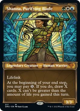 Shanna Purifying Blade Showcase 317/281 (Dominaria United)  - Foil