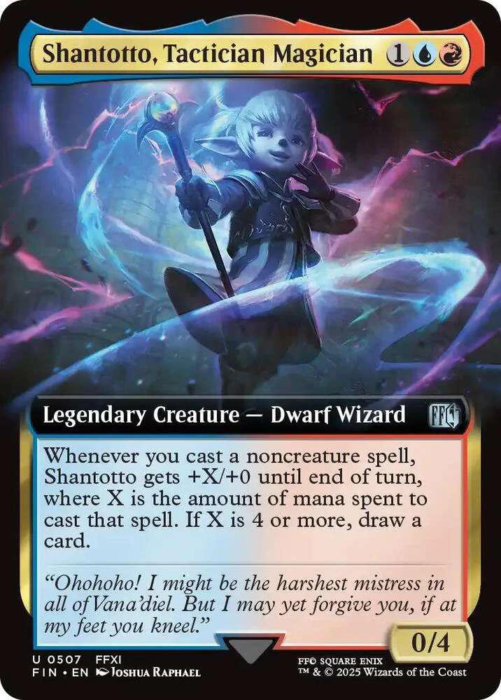 Shantotto, Tactician Magician 507/309 (FINAL FANTASY) - Extended Art Foil