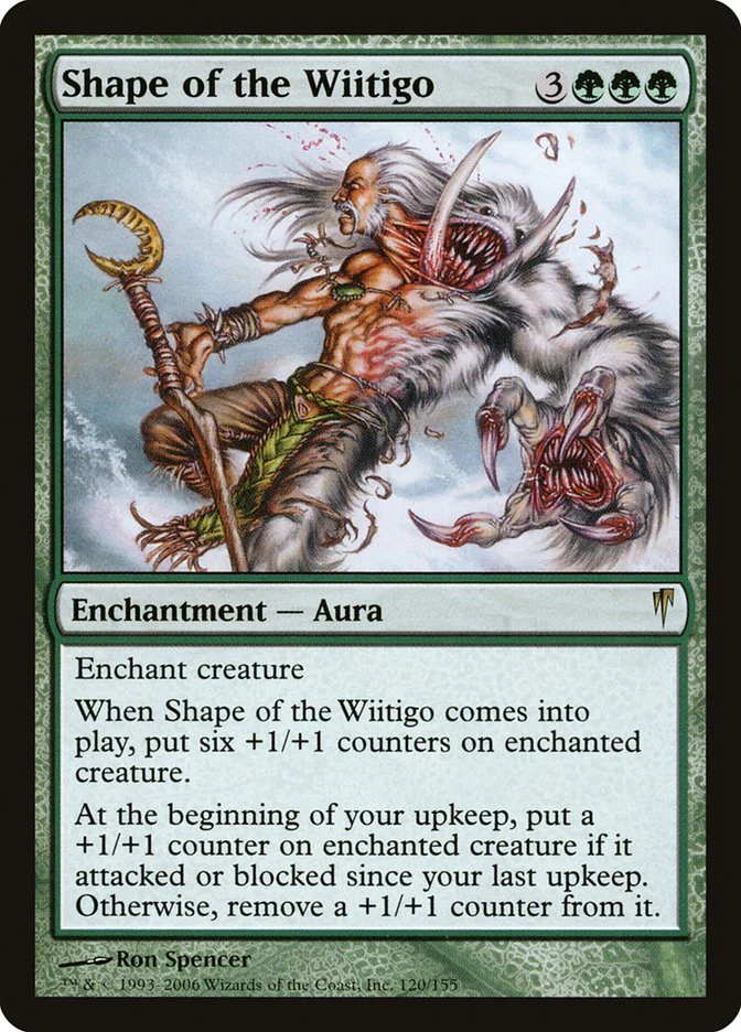 Shape of the Wiitigo 120/155 (Coldsnap) - Foil