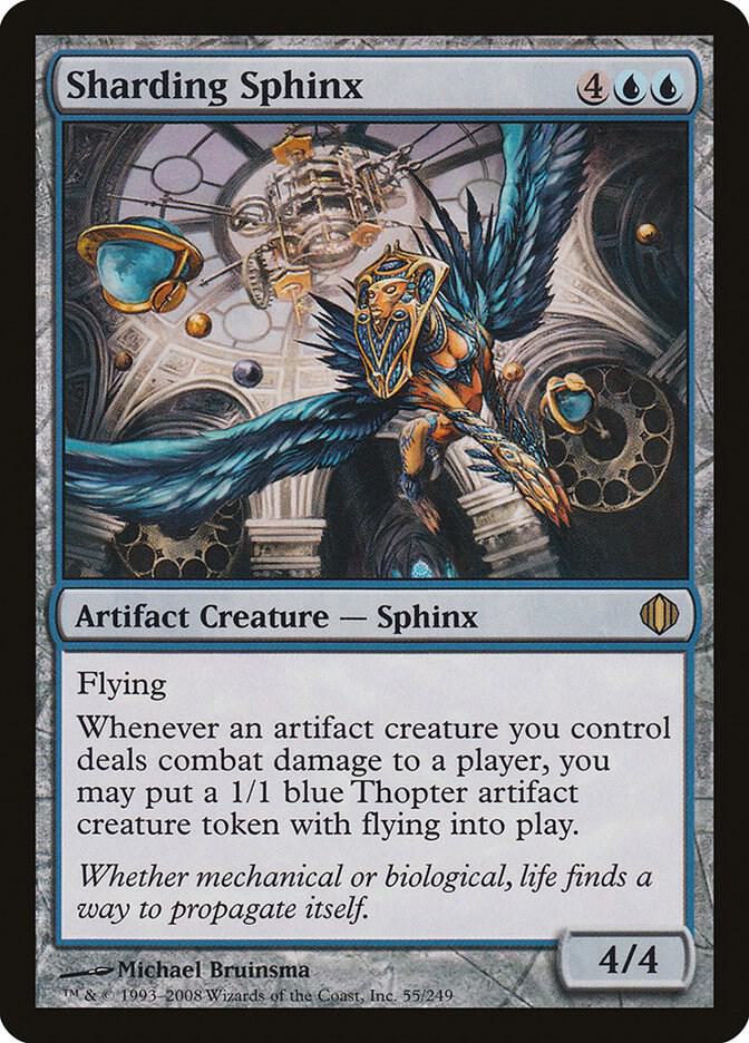 Sharding Sphinx 55/249 (Shards of Alara)  - Foil