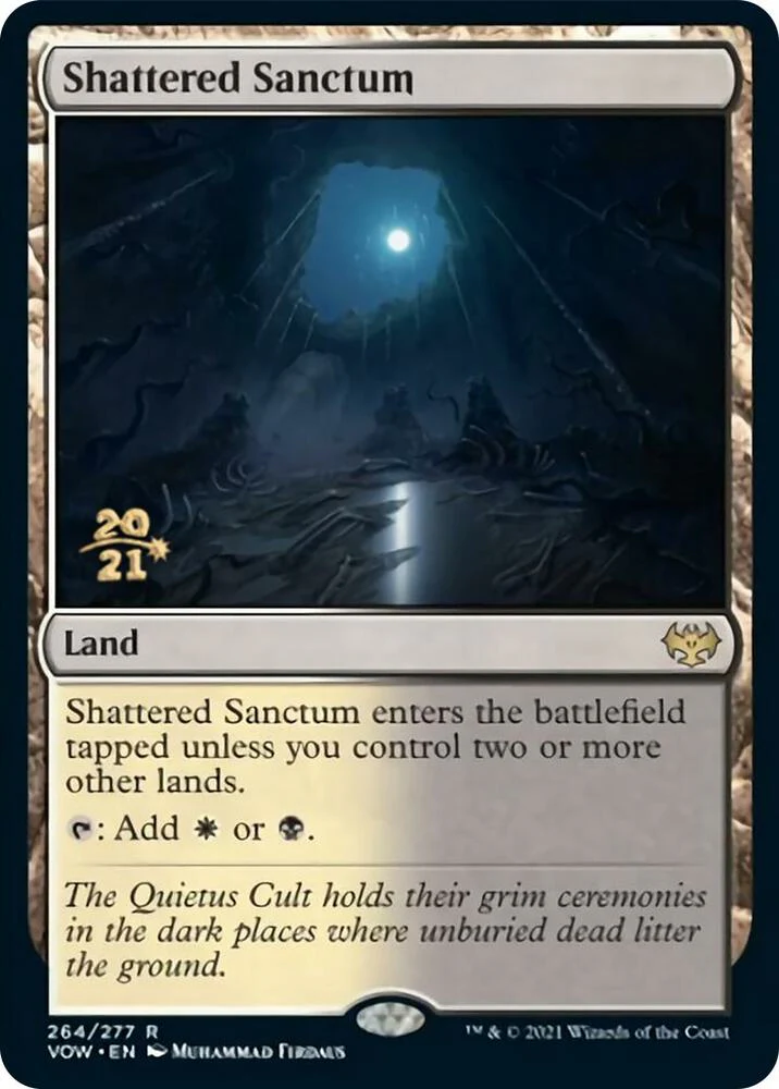Shattered Sanctum 264s/137 (Prerelease Cards)  - Foil