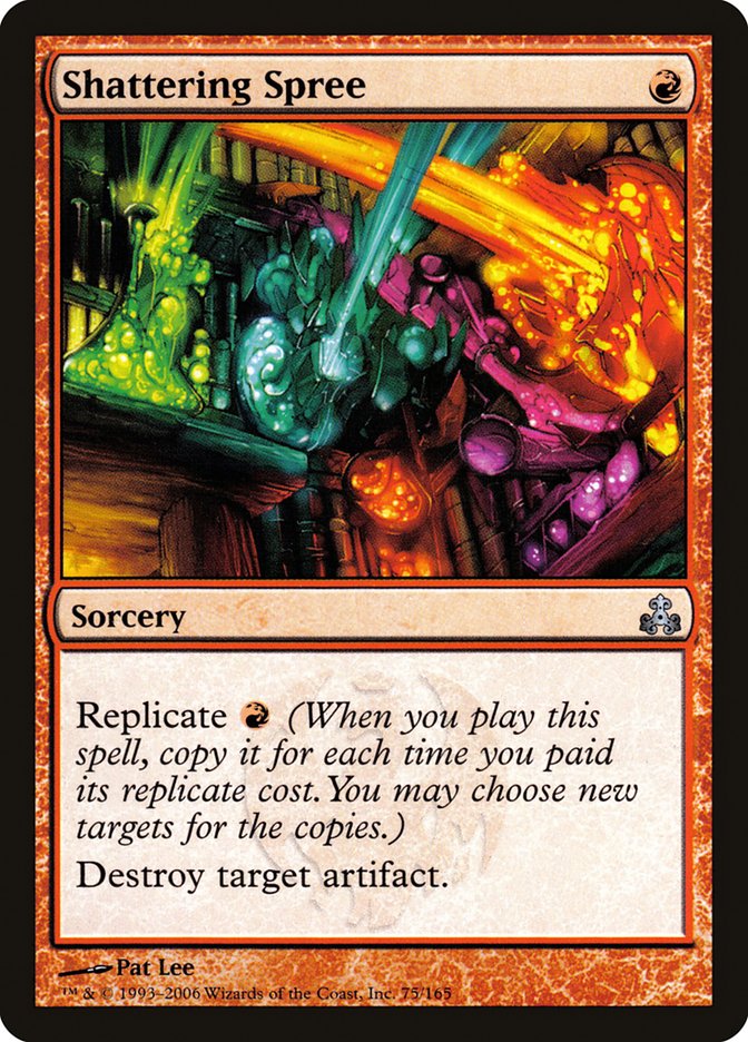 Shattering Spree 75/165 (Guildpact)