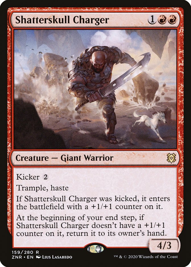Shatterskull Charger 159/280 (Zendikar Rising)  - Foil