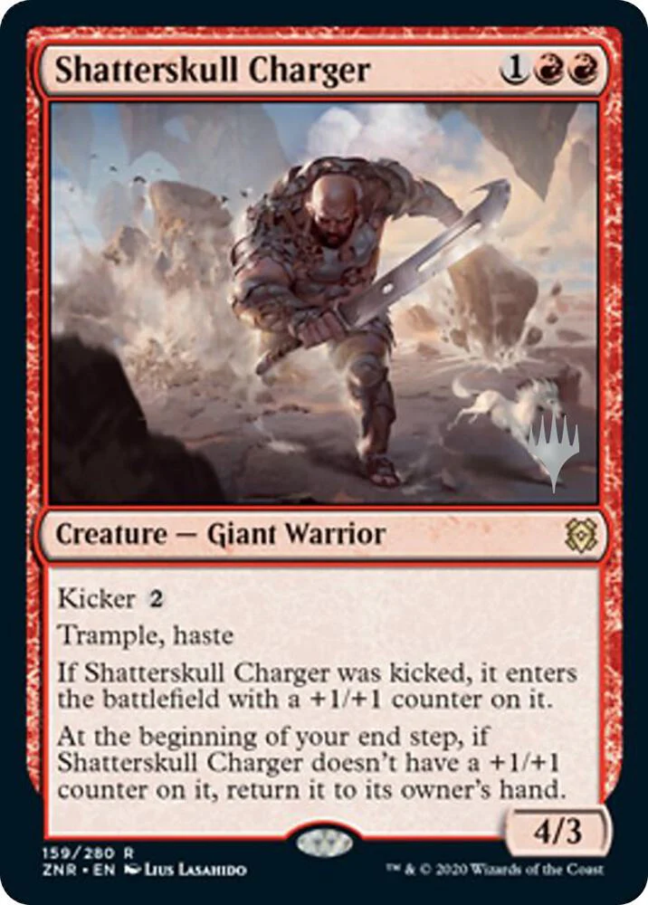 Shatterskull Charger 159p/169 (Promo Pack: Zendikar Rising)