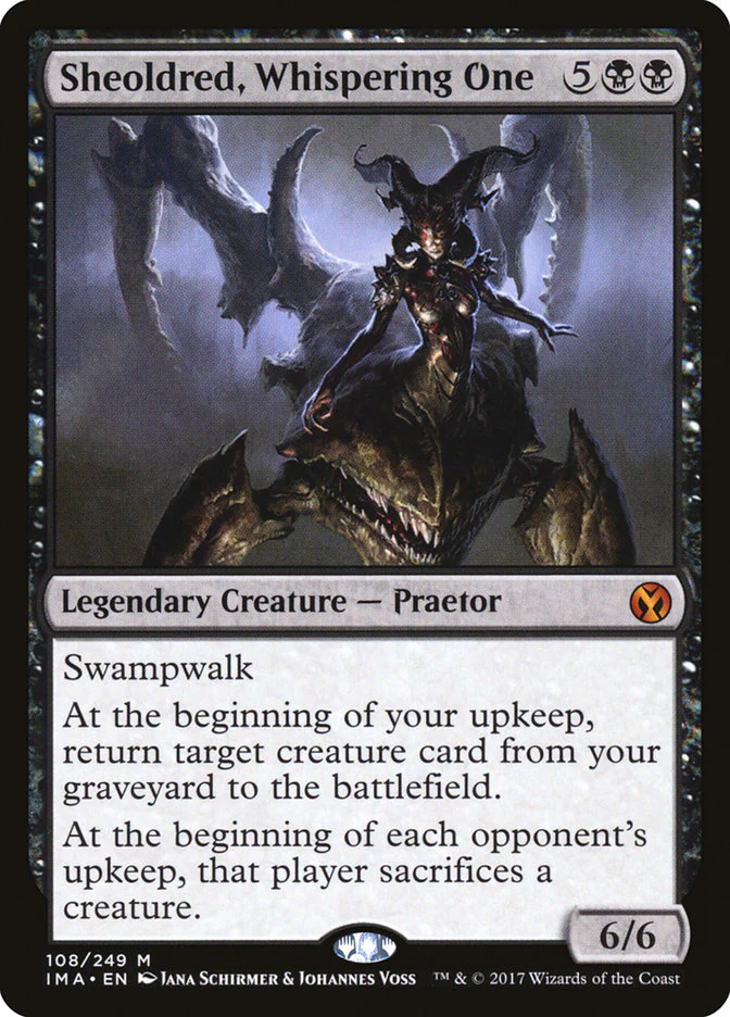 Sheoldred, Whispering One 108/249 (Iconic Masters)  - Foil