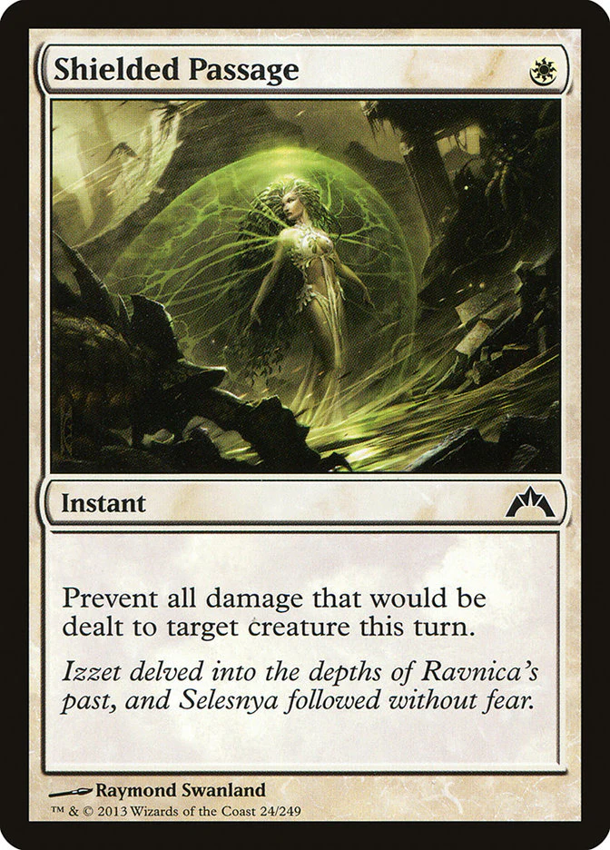 Shielded Passage 24/249 (Gatecrash)  - Foil