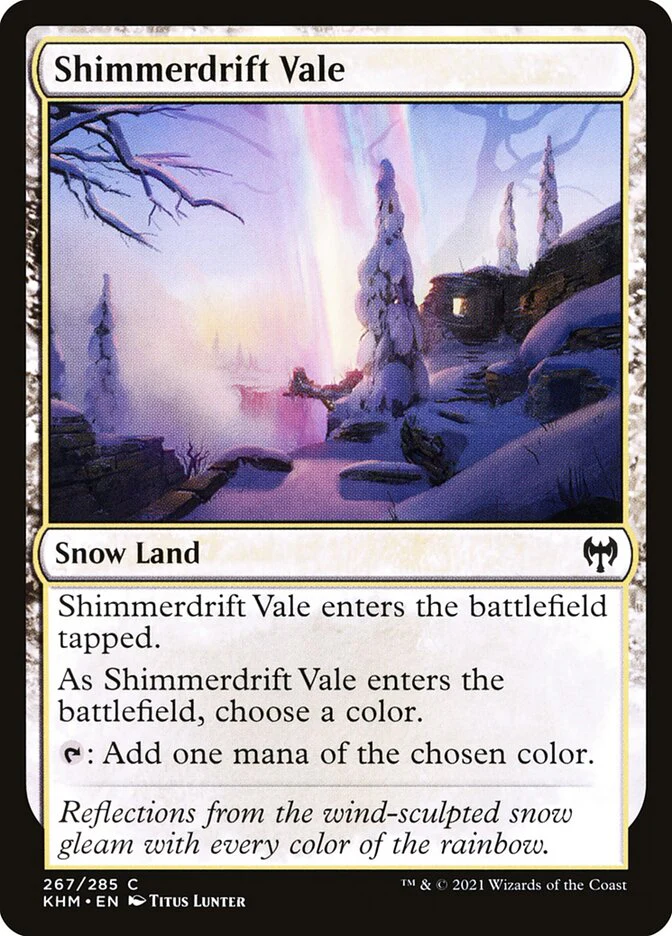 Shimmerdrift Vale 267 (Kaldheim)