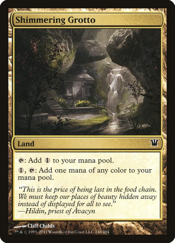 Shimmering Grotto 246/264 (Innistrad)  - Foil