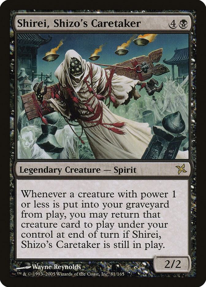 Shirei, Shizo's Caretaker 81/165 (Betrayers of Kamigawa)