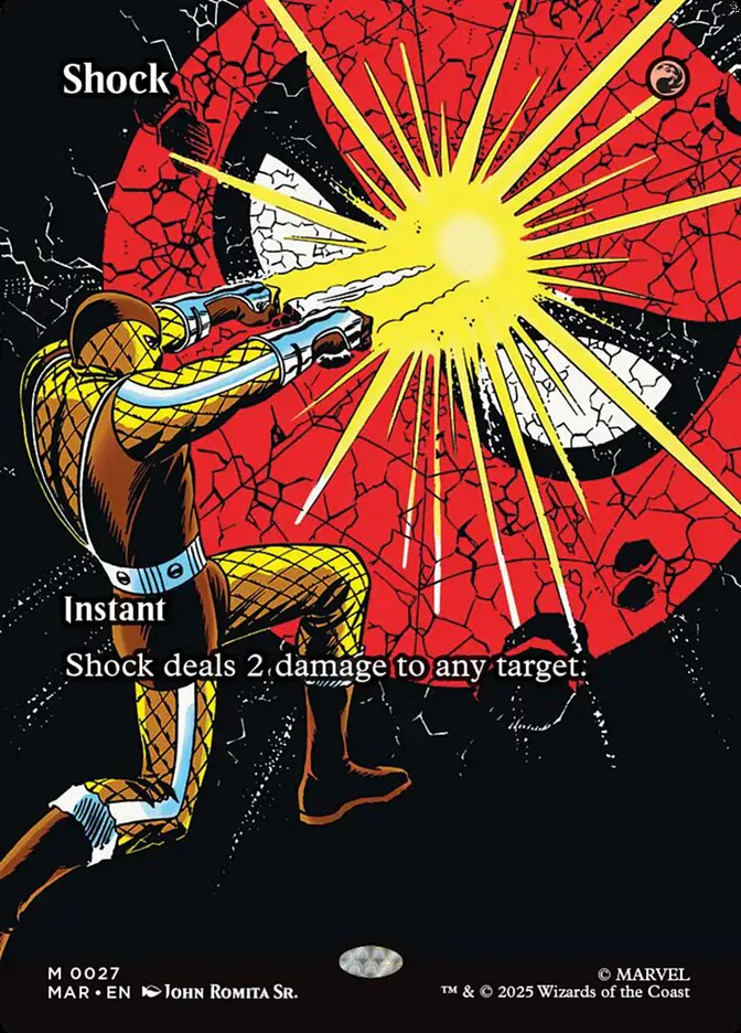 Shock 27 (Marvel Universe Eternal-Legal)  - Borderless Foil