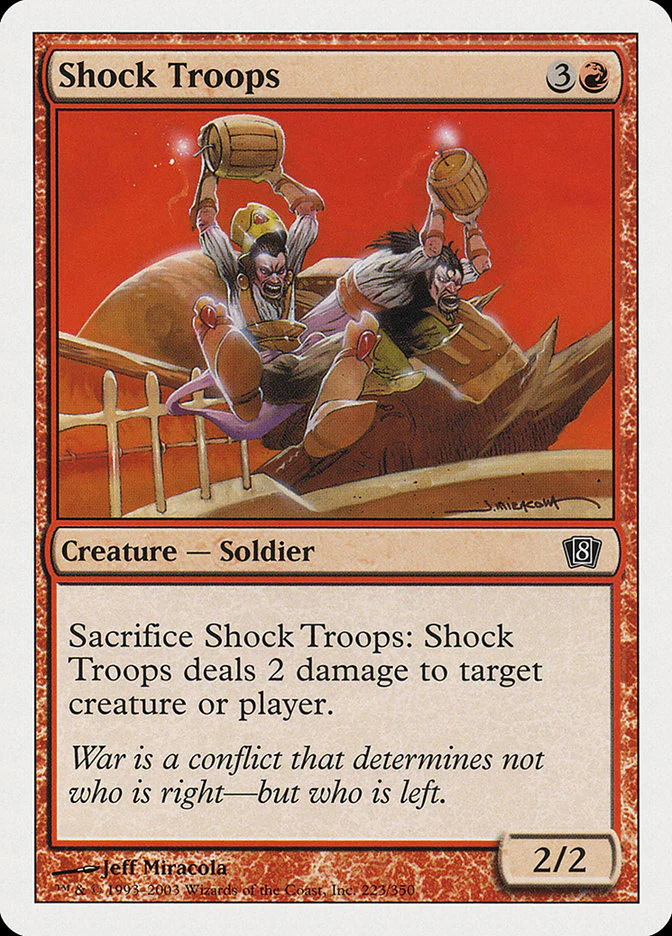 Shock Troops 223/350 (8th Edition)