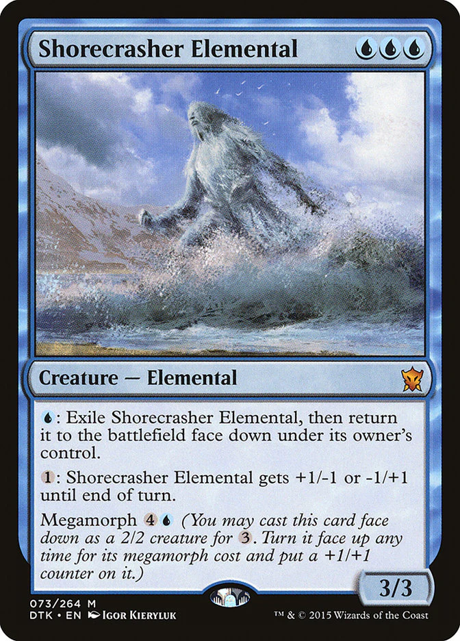 Shorecrasher Elemental 73/264 (Dragons of Tarkir)