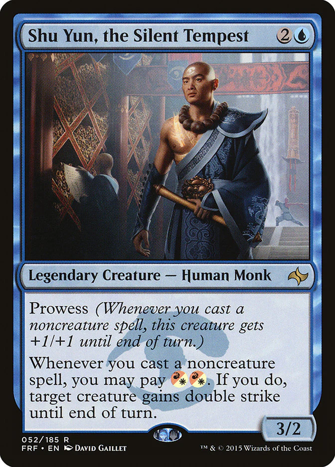 Shu Yun, the Silent Tempest 52 (Fate Reforged) - Foil