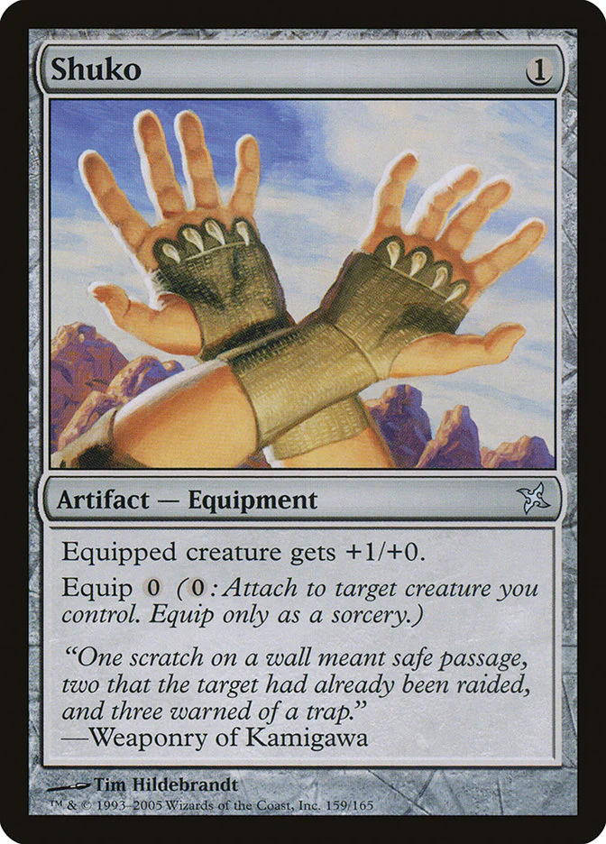 Shuko 159/165 (Betrayers of Kamigawa)