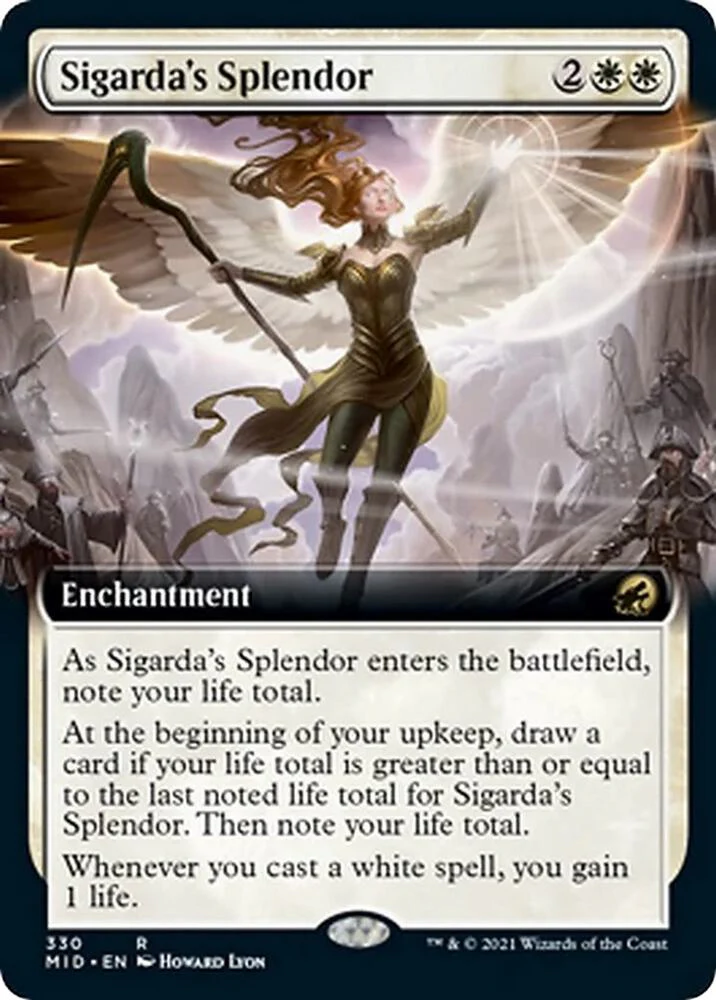 Sigardas Splendor Extended Art 330/277 (Innistrad: Midnight Hunt)