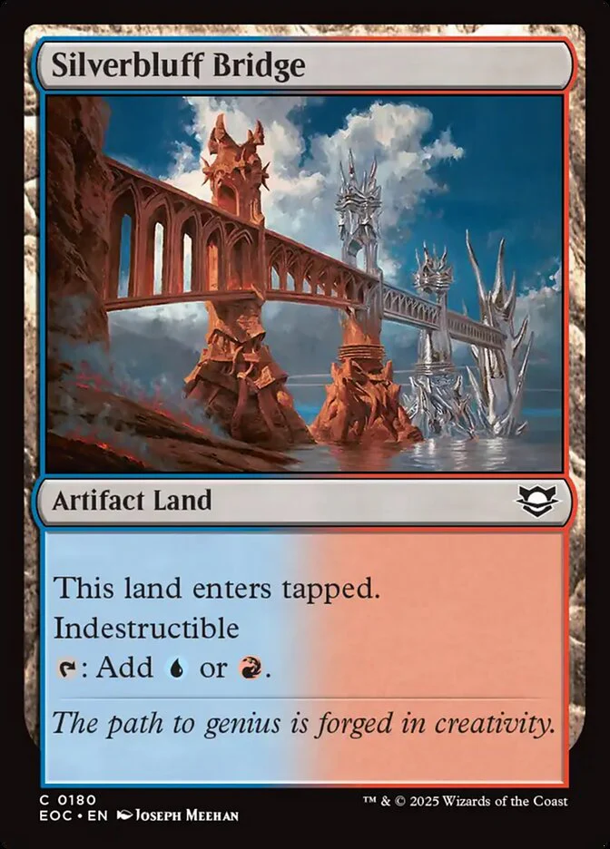 Silverbluff Bridge 180 (Commander: Edge of Eternities)