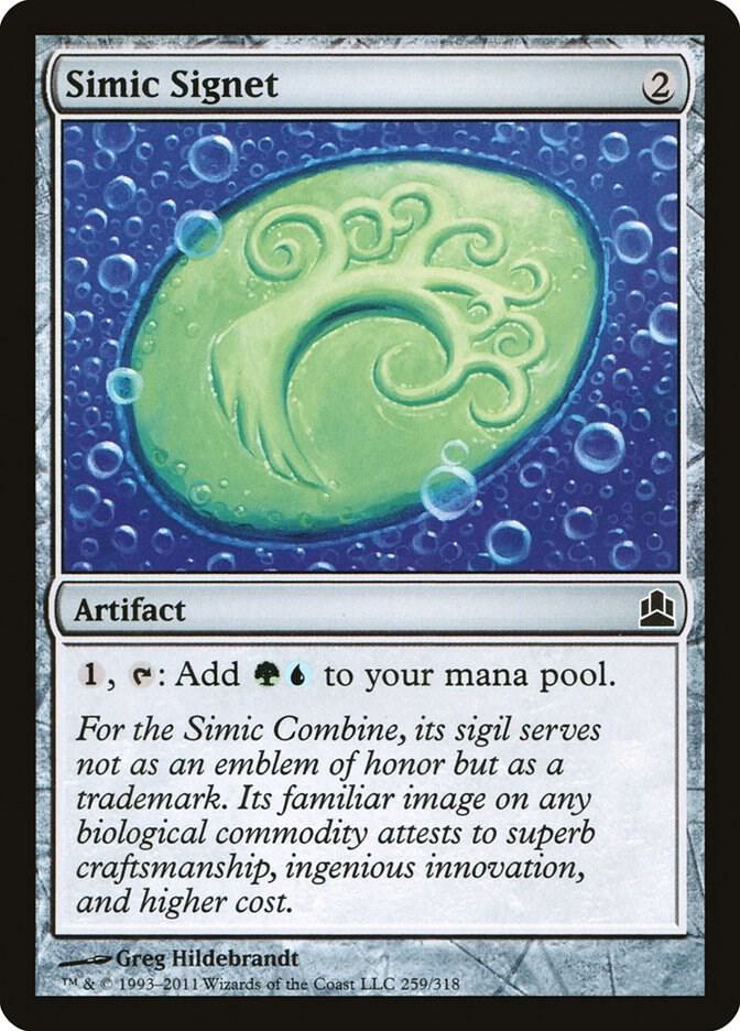 Simic Signet 259/318 (Commander)
