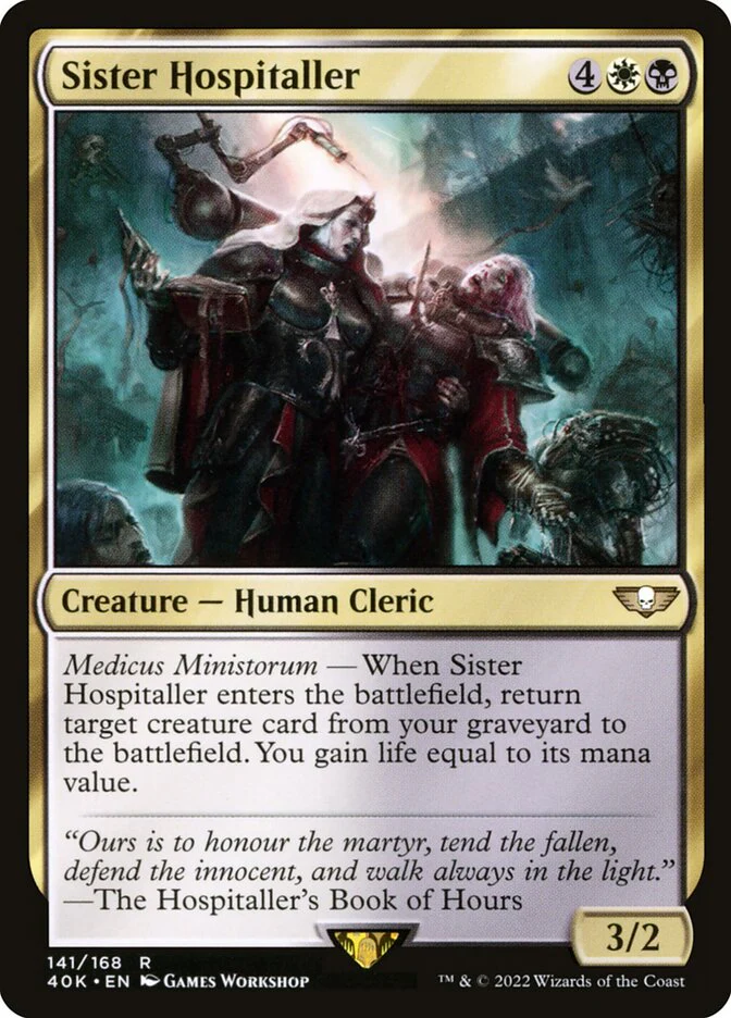 Sister Hospitaller 141 (Universes Beyond: Warhammer 40,000)
