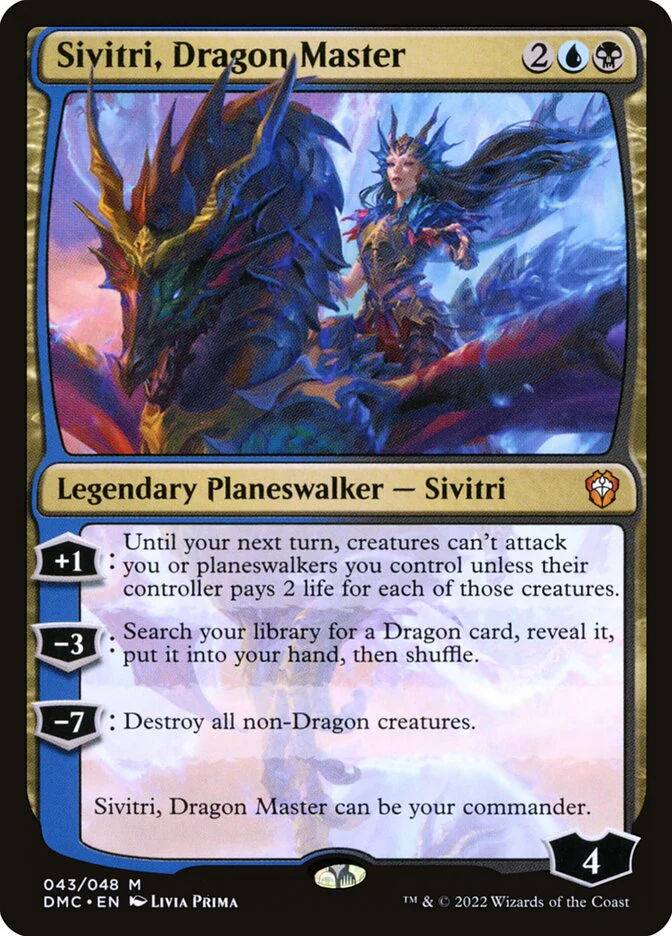 Sivitri, Dragon Master 43/50 (Commander: Dominaria United)