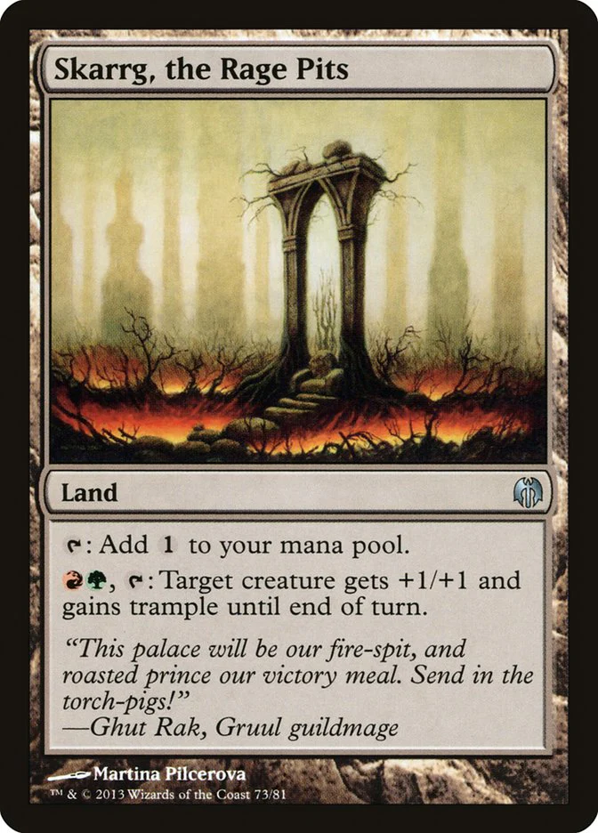 Skarrg, the Rage Pits 73/81 (Duel Decks: Heroes vs. Monsters)