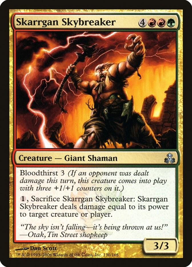 Skarrgan Skybreaker 130/165 (Guildpact)