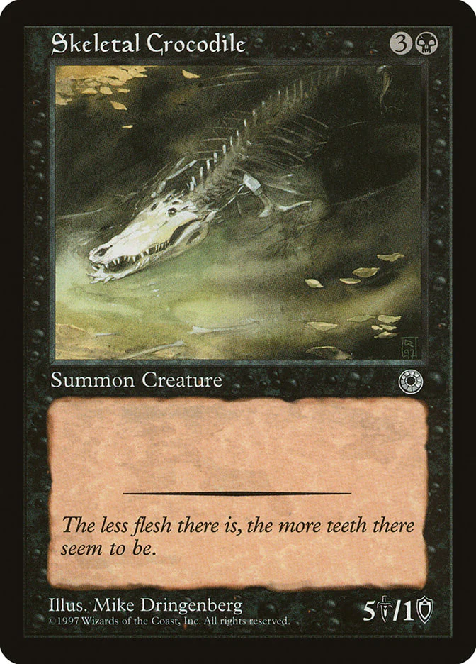 Skeletal Crocodile 110/243 (Portal)