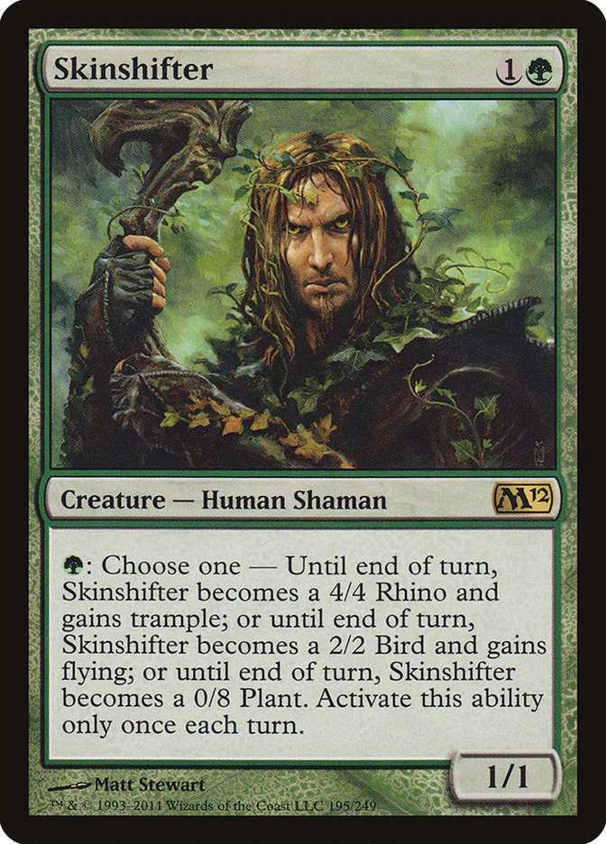 Skinshifter 195/249 (Magic 2012 (M12)) - Foil