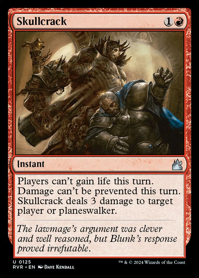 Skullcrack 125/291 (Ravnica Remastered)