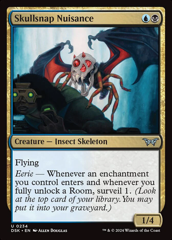 Skullsnap Nuisance 234/286 (Duskmourn: House of Horror)  - Foil