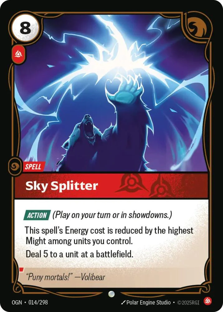 Sky Splitter 14/298 (Origins)