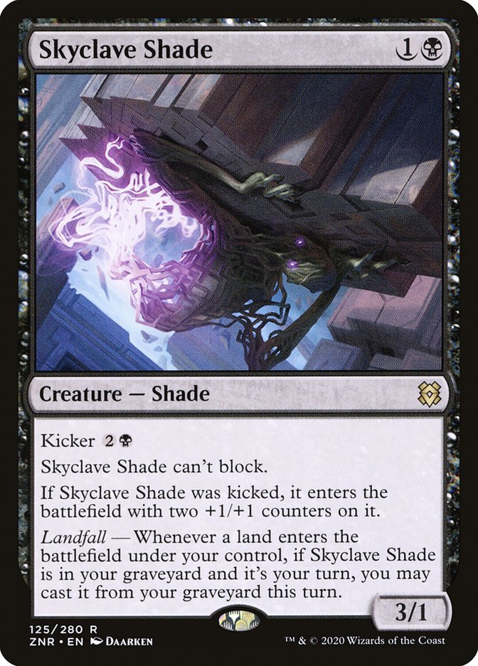 Skyclave Shade 125/280 (Zendikar Rising)  - Foil