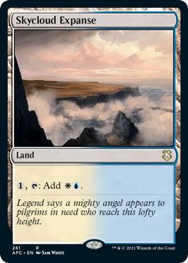 Skycloud Expanse 261/62 (Commander: Adventures in the Forgotten Realms)