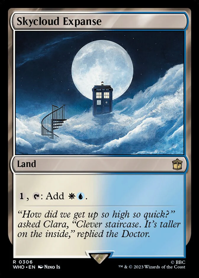 Skycloud Expanse 306 (Universes Beyond: Doctor Who)  - Foil