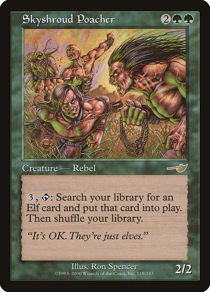 Skyshroud Poacher 119 (Nemesis)  - Foil