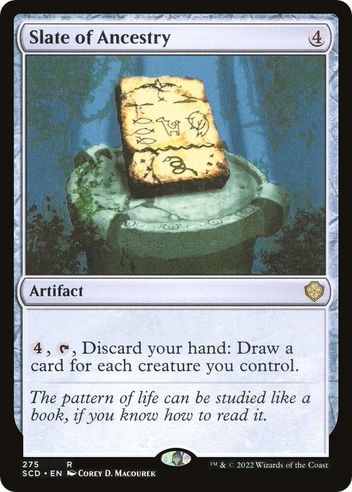 Slate of Ancestry 275/352 (Starter Commander Decks)