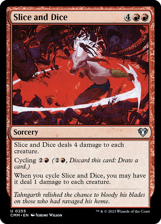 Slice and Dice 255/451 (Commander Masters)