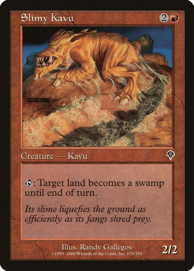 Slimy Kavu 170 (Invasion)  - Foil