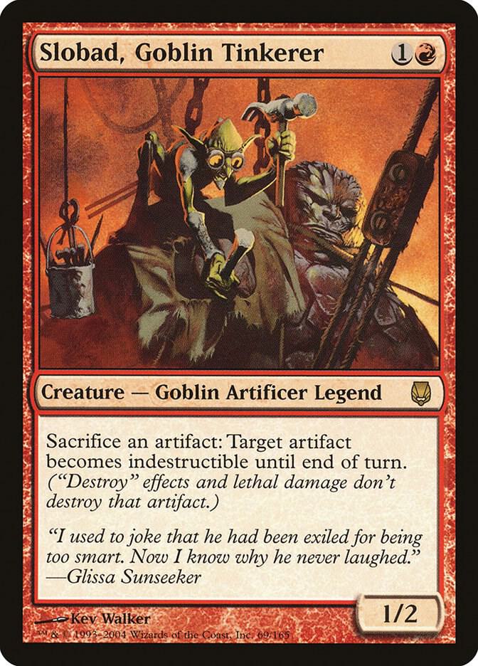 Slobad Goblin Tinkerer 69/165 (Darksteel)