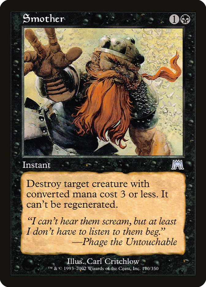 Smother 170/350 (Onslaught)