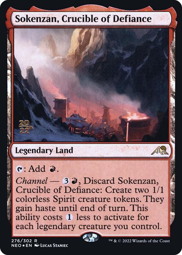 Sokenzan Crucible of Defiance 276s/157 (Prerelease Cards)  - Foil