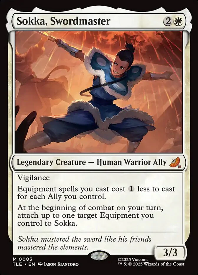Sokka, Swordmaster 83 (Avatar: The Last Airbender: Eternal-Legal)