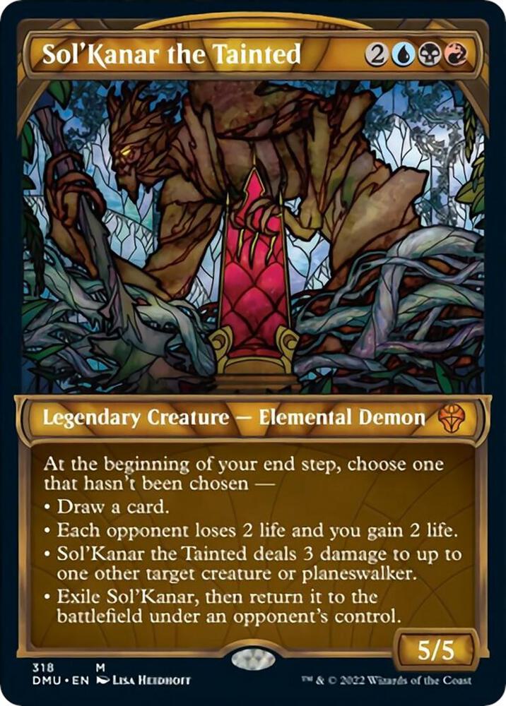 SolKanar the Tainted Showcase 318/281 (Dominaria United)