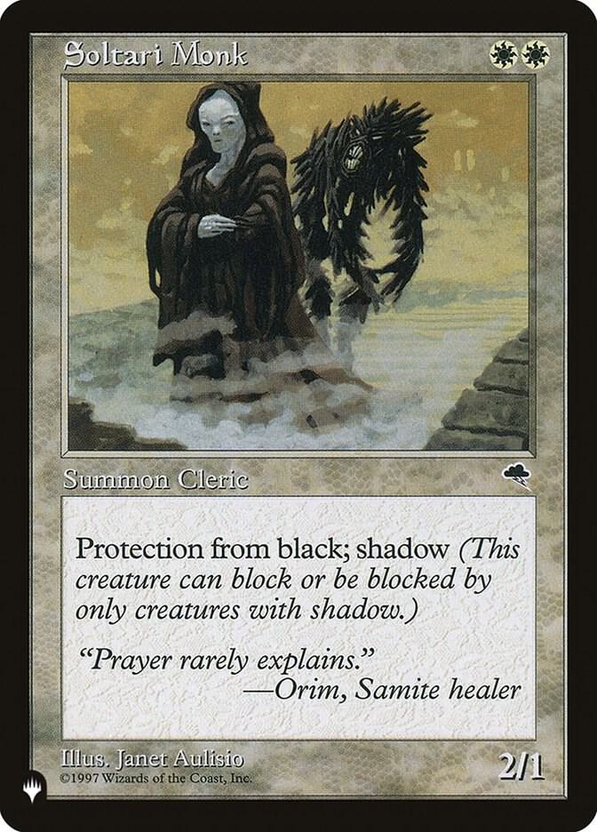 Soltari Monk TMP-45/5075 (The List Reprints)
