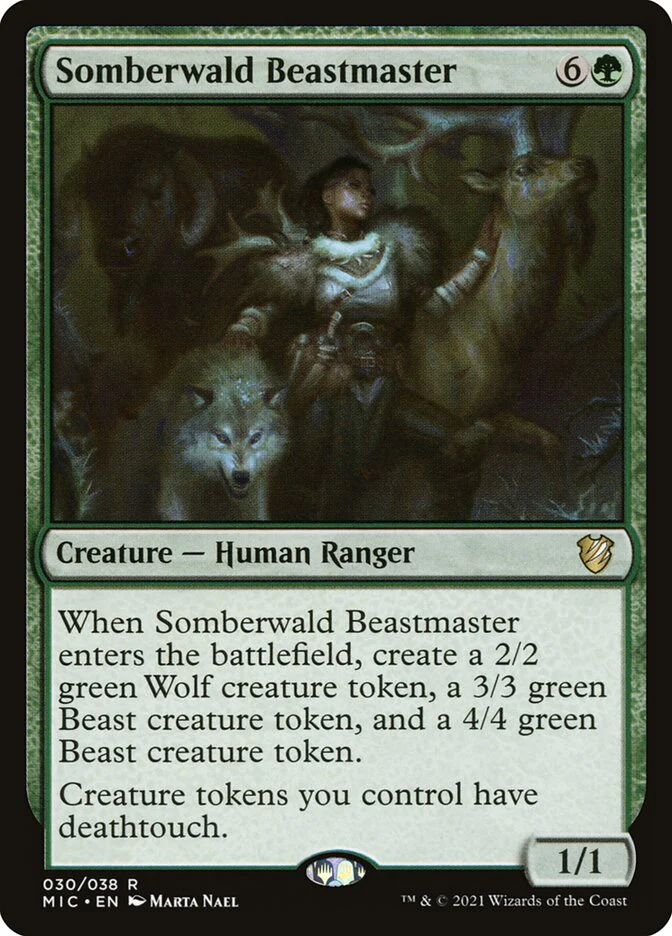 Somberwald Beastmaster 30 (Commander: Innistrad: Midnight Hunt)