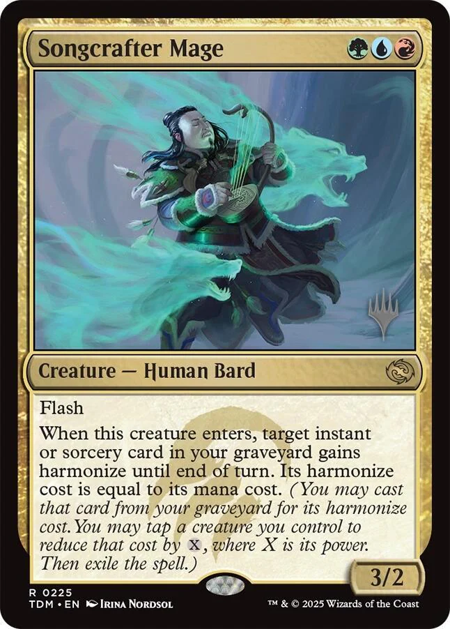 Songcrafter Mage 225p/166 (Promo Pack: Tarkir: Dragonstorm)