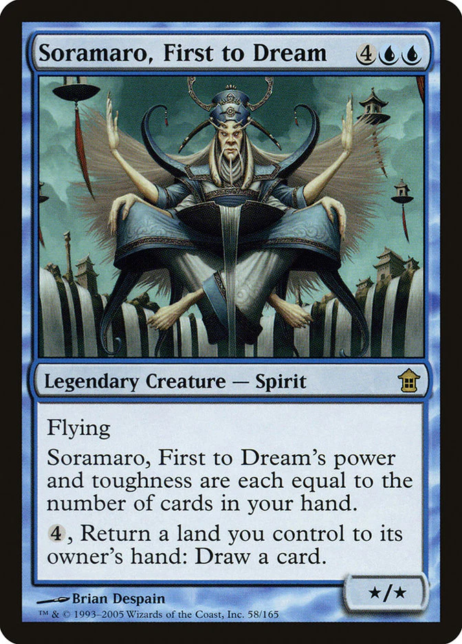 Soramaro, First to Dream 58/165 (Saviors of Kamigawa)